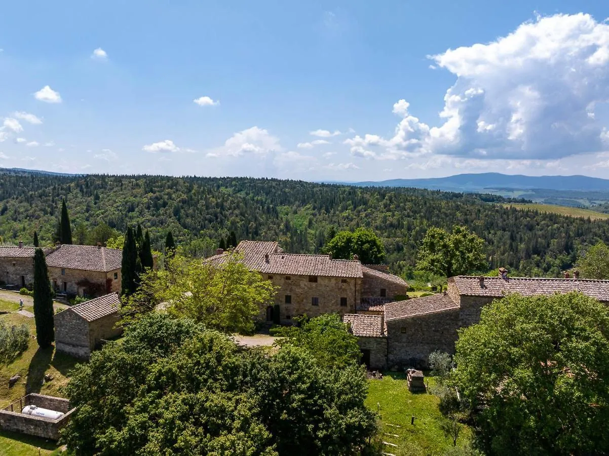 Borgo Nel Chianti Istrice Con Piscina Tennis E Wifi Кастелина ин Шианти 0*,