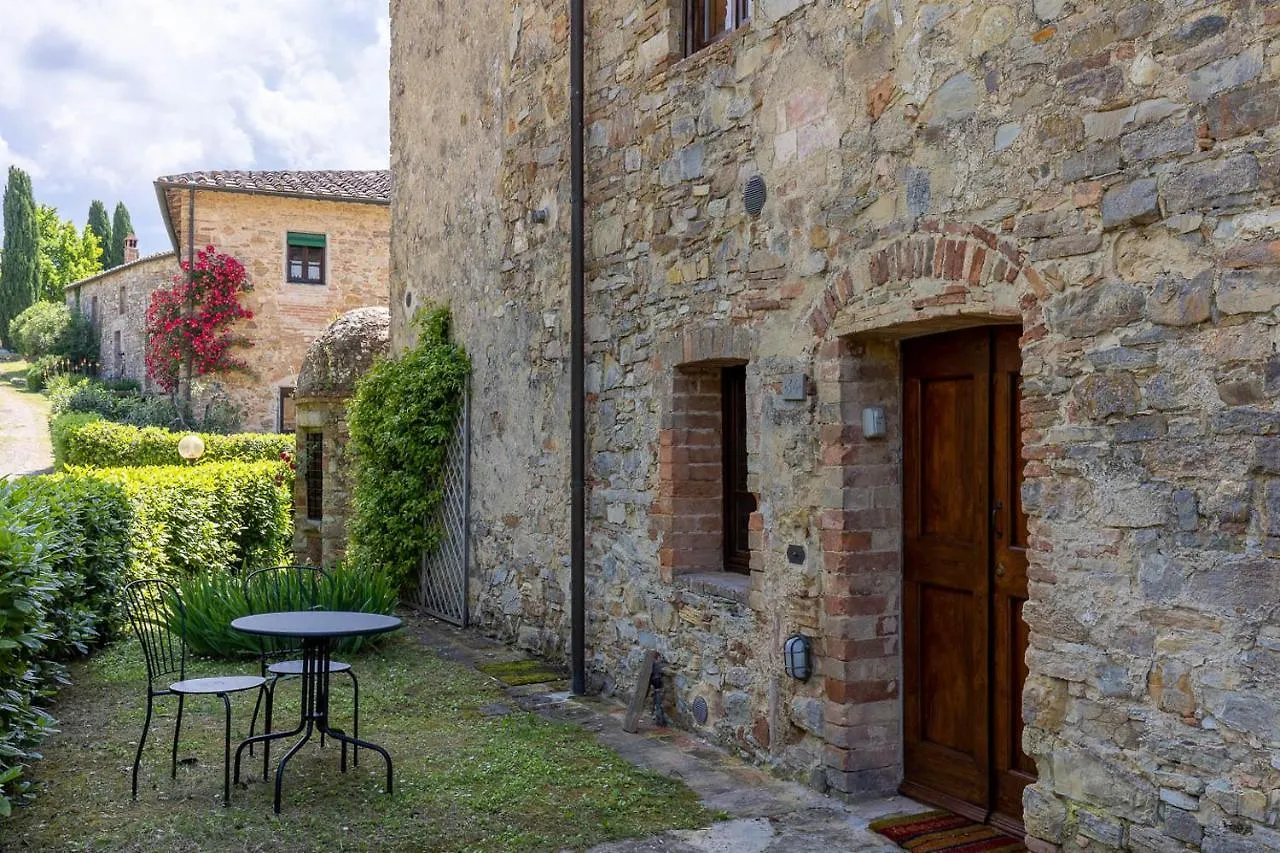 Borgo Nel Chianti Istrice Con Piscina Tennis E Wifi Кастелина ин Шианти Апартаменты